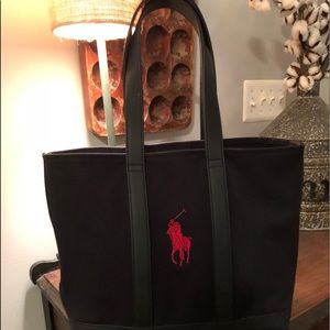 Ralph Lauren Polo Tote Black